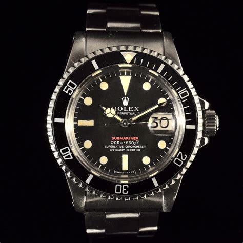 rolex submariner red sub